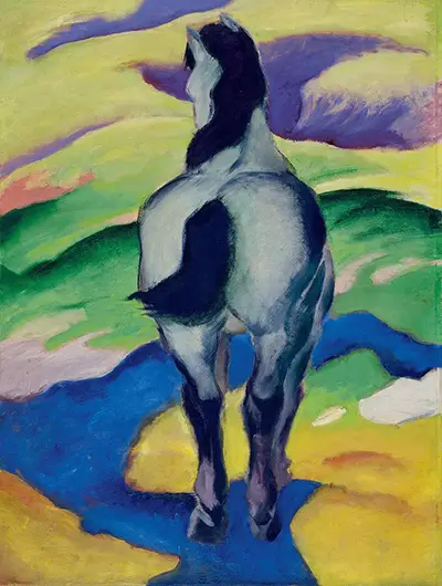 Blue Horse II Franz Marc